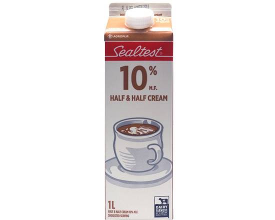 Sealtest 10% Half Half Cream, 1L