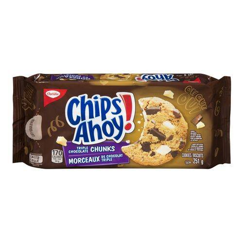 Chips Ahoy! Triple Chocolate Chunks Cookies (251 g)