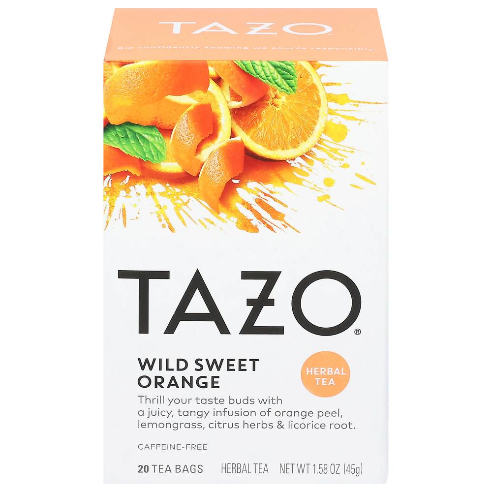 Tazo Wild Sweet Orange Herbal Tea (1.6 oz)