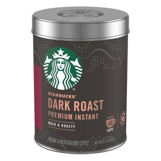 Starbucks Dark Roast Premium Instant Coffee (3.2 oz)
