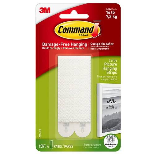Command Picture Hanging Strips - 4.0 pr