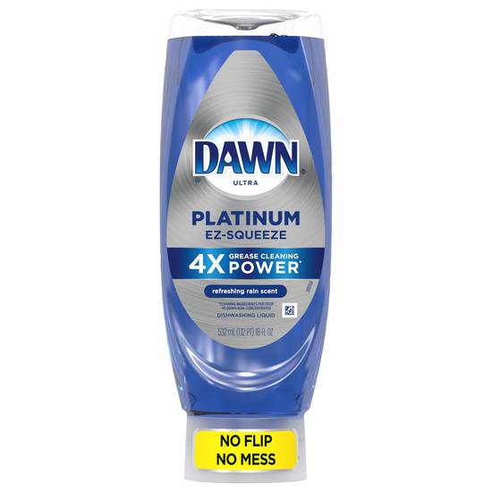 Dawn Ultra Platinum Ez-Squeeze Refreshing Rain Scent Dishwashing Liquid
