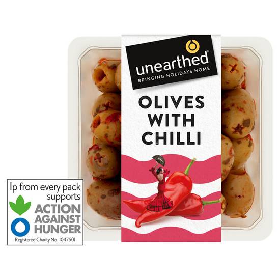 Unearthed Olives with Chilli 150g