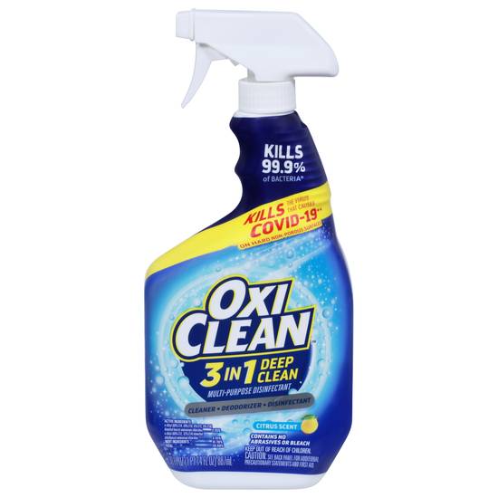 Oxi Clean 3 in 1 Multi-Purpose Citrus Scent Disinfectant Cleaner