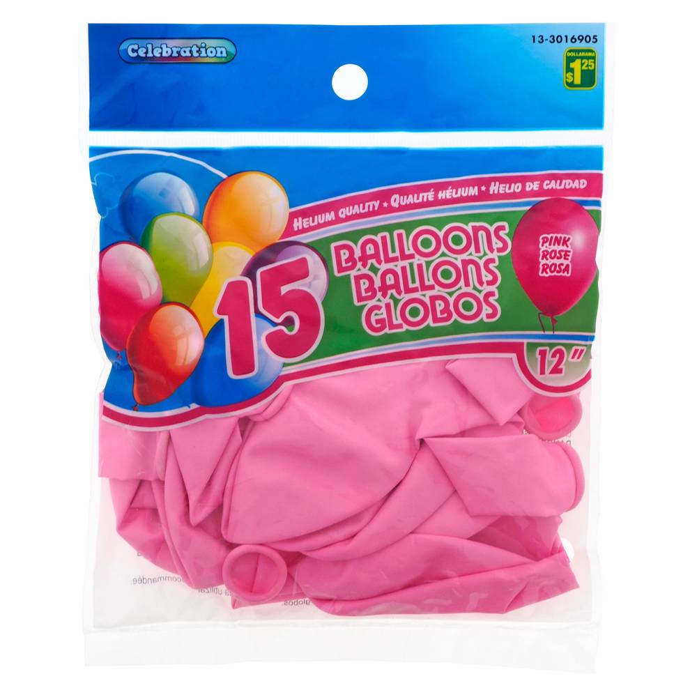 Balloons - Pink, 20 Pack