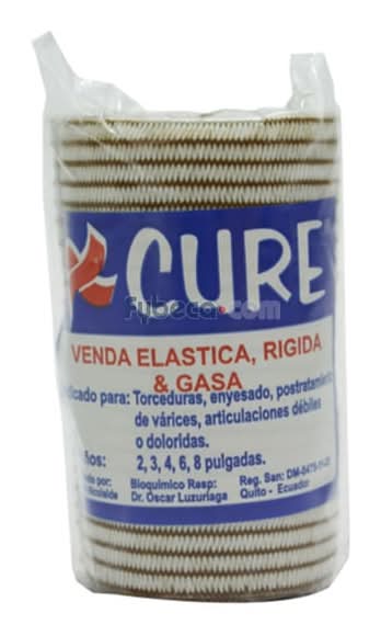 Vendas Elasticas. Cure 3 Plg.