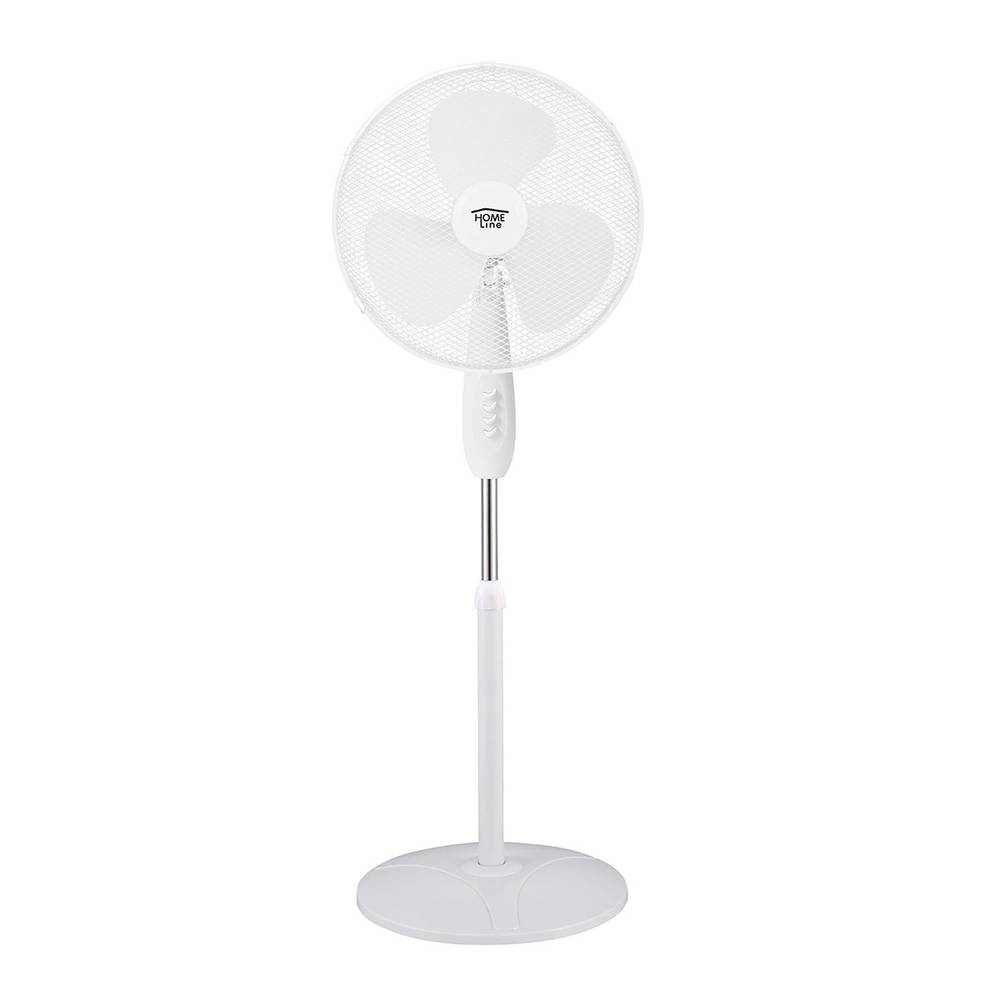 Ventilador Home Line Zx11-R 16" Pedestal Color Blanco