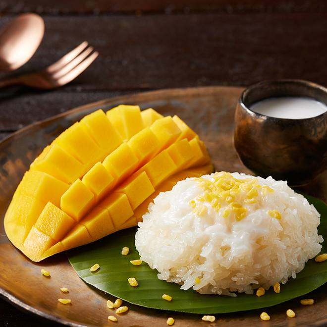 Riz gluant mangue 🥭🥥🍚