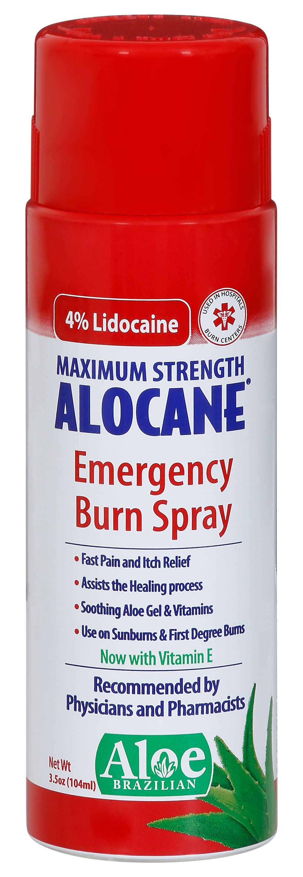 Alocane Maximum Strength Emergency Burn Spray (3.5 oz)