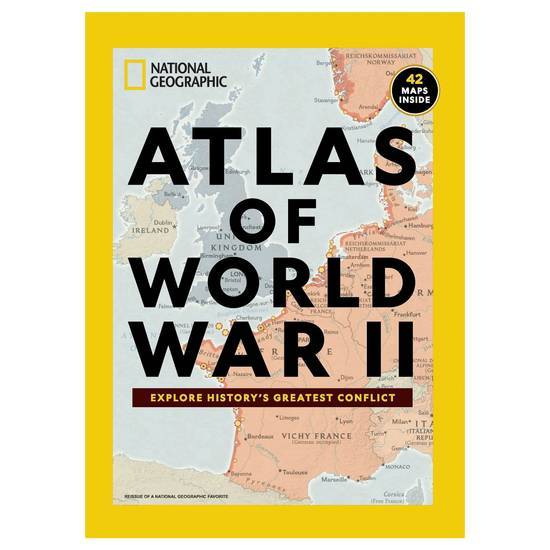 National Geographic Atlas Of World War Ii Magazine