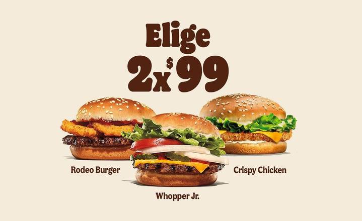 Elige 2 x $99