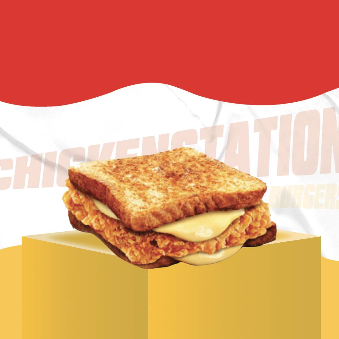 Menu croque chicken