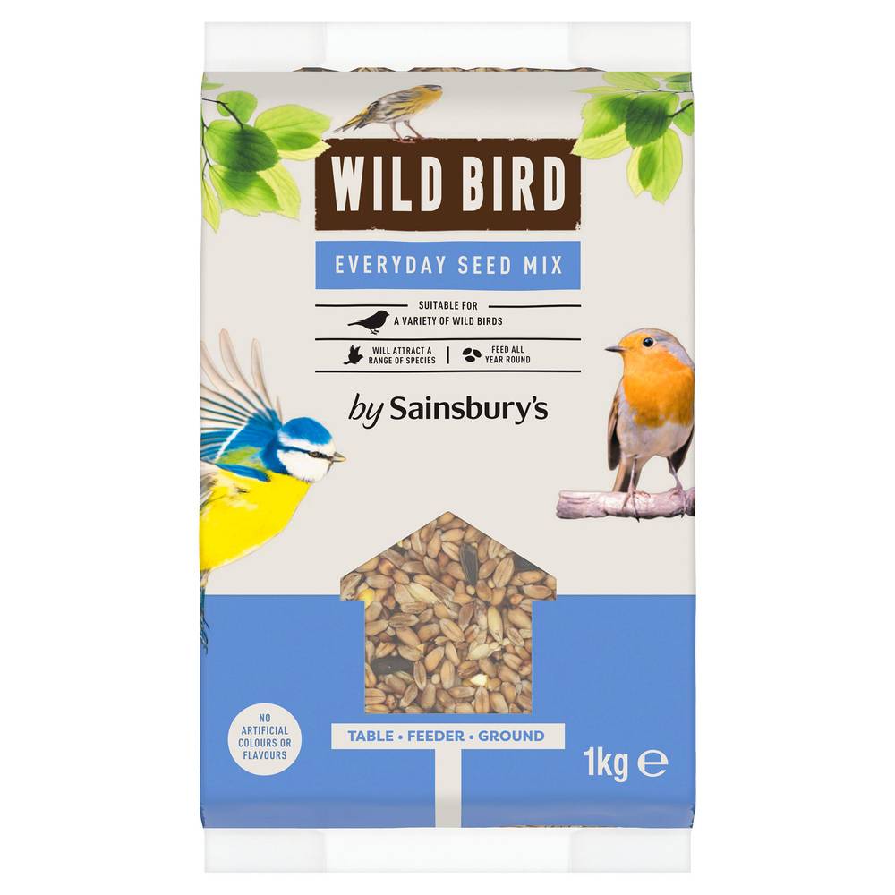 Sainsbury's Wild Bird Everyday Seed Mix 1kg