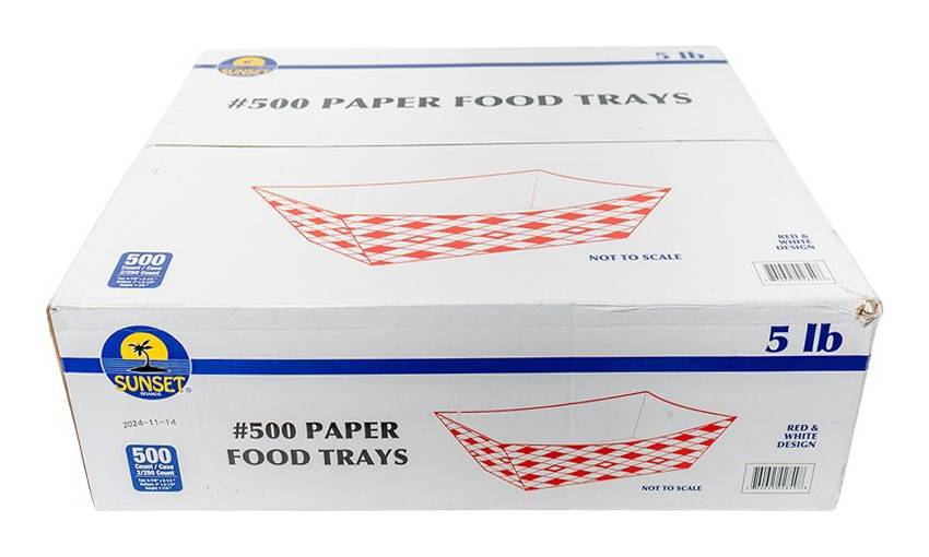 Uber Rider Tray Sunset Paper Food Trays 5 lb Delivery Near Me | Order Online | Uber Eats