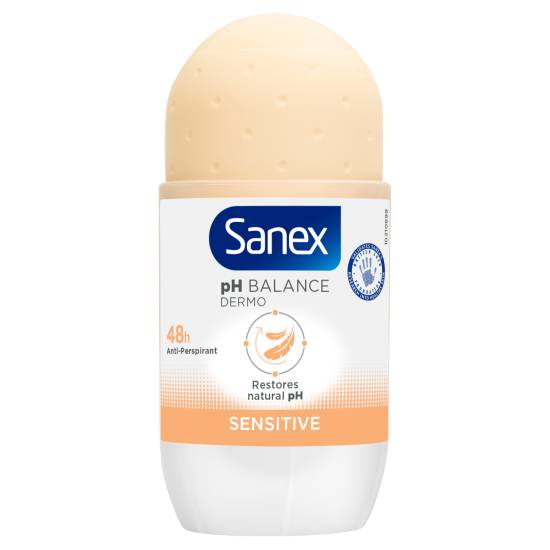 Sanex Dermo Sensitive Antiperspirant Roll on Deodorant (50ml)