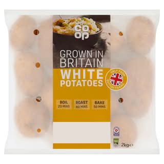 Co-op White Potatoes 2kg