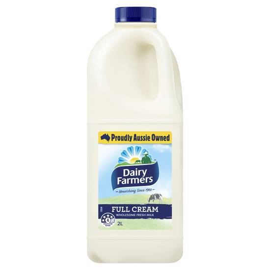 Dairy Farmers Full Cream Milk 2L