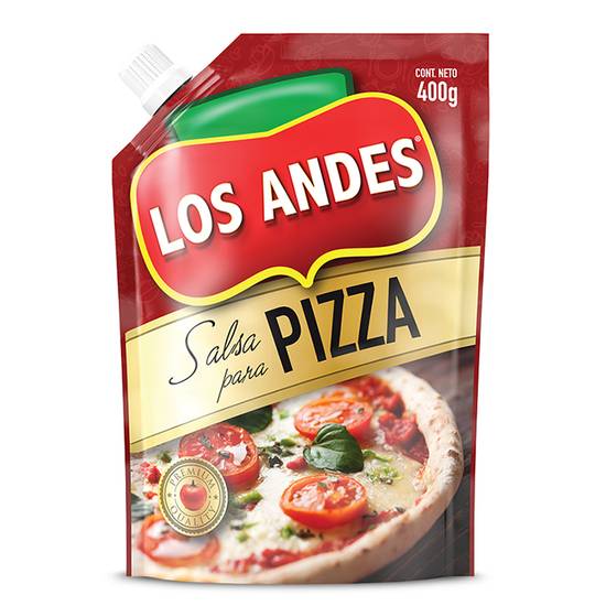 Salsa Para Pizza Doypack Los Andes 400 Gr