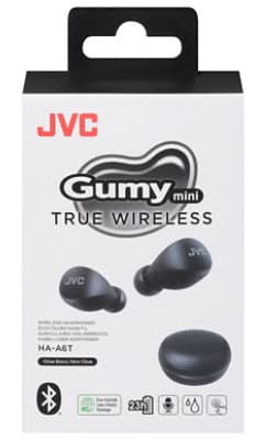 JVC Gumy Mini Gen 2 Wireless Headphones, Olive Black