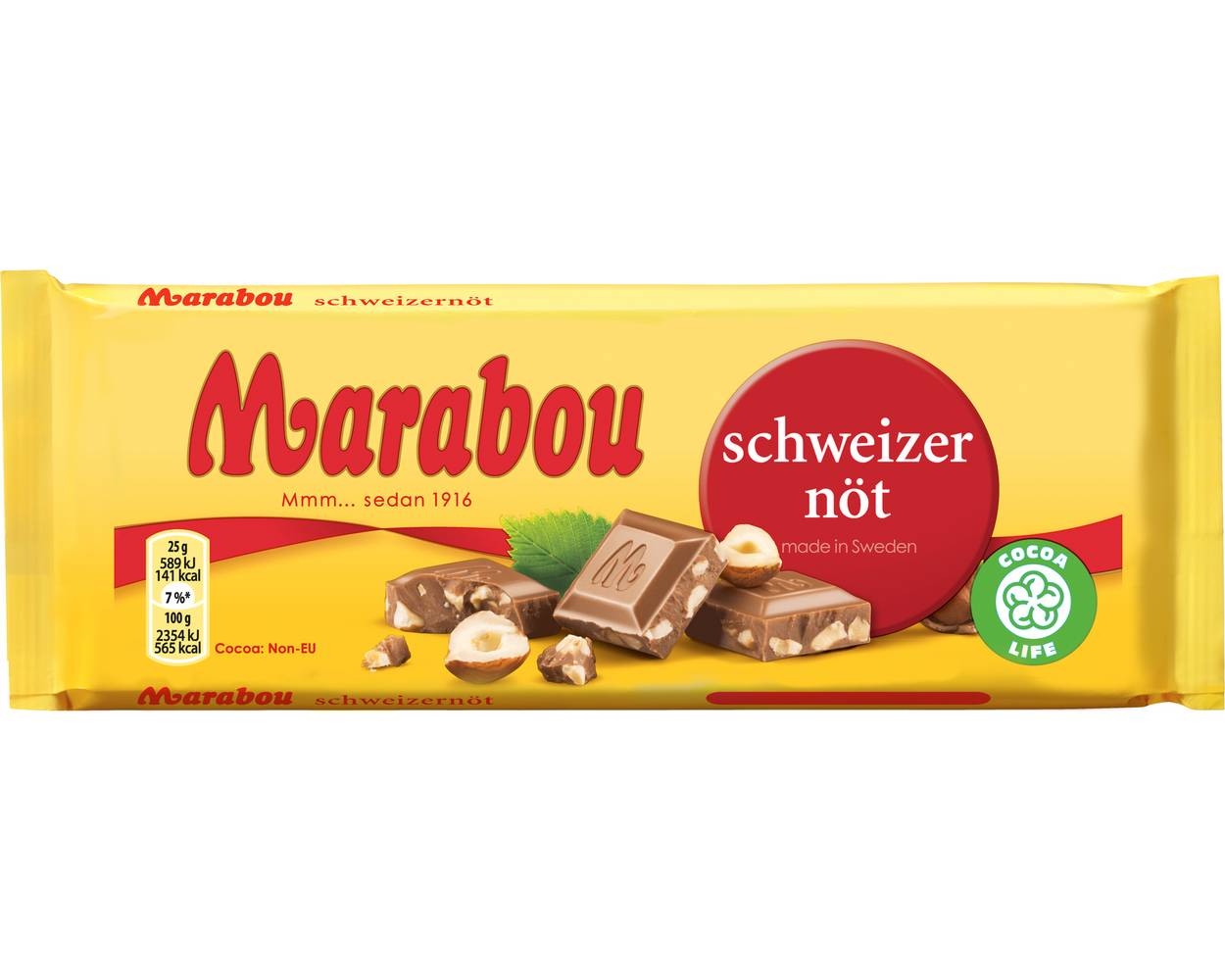 MARABOU SCHWEIZERNÖT KAKA 100G