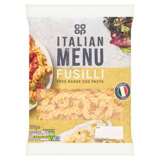 Co-op Italian Menu Fusilli 300g