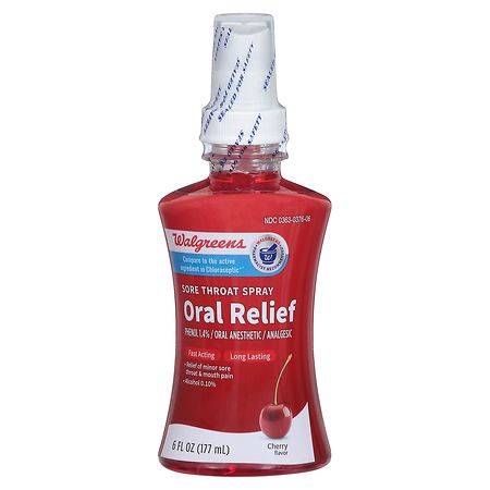 Walgreens Oral Relief Sore Throat Spray (cherry)