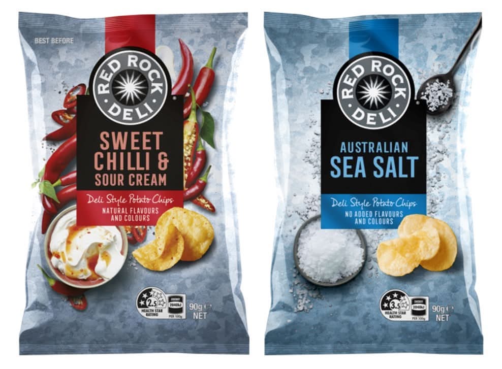 Red Rock Deli 90g range 2 for $9 (SAVE $4)