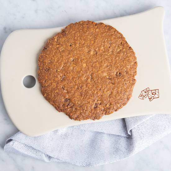 Galleta de avena con plátano