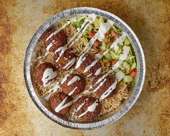 Falafel over Rice