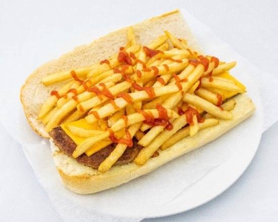 ITALIAN CHEESEBURGER with FREE can soda