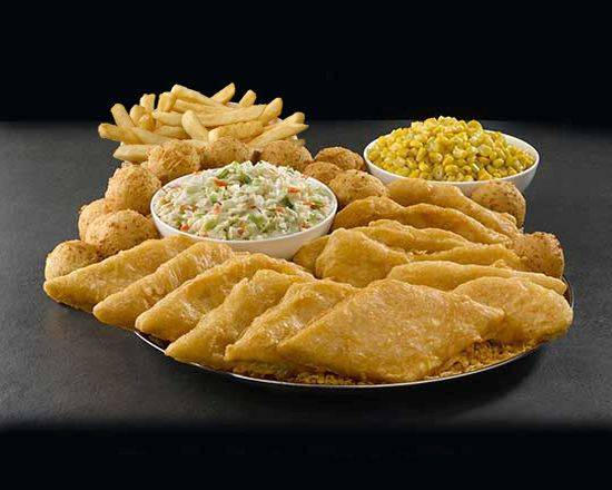 Order 12 Piece Family Meal food online from Long John Silver's store, Moline on bringmethat.com