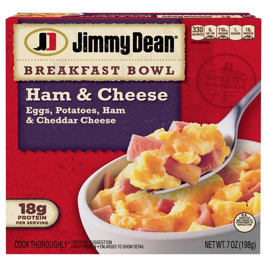 Jimmy Dean Ham Egg & Cheese Breakfast Bowl