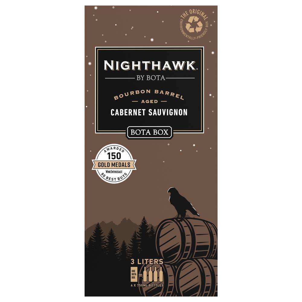 Bota Box Nighthawk Black Cabernet Sauvignon Wine (3 L)