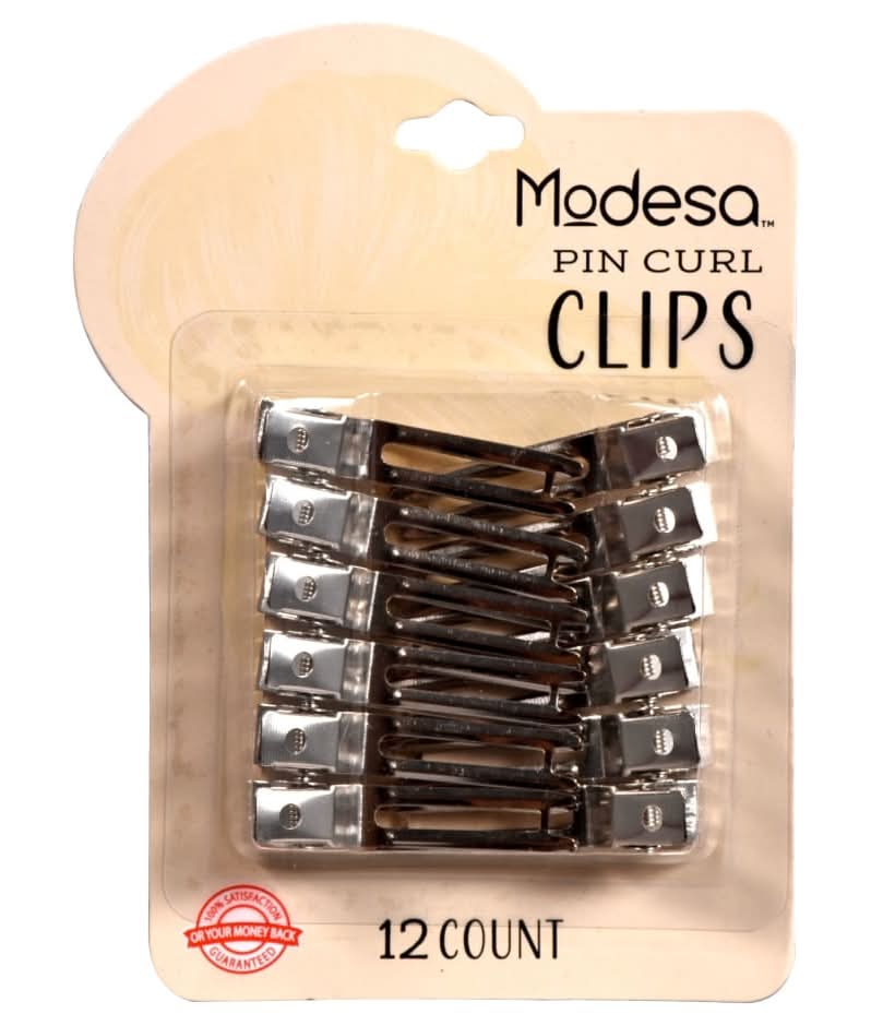 Modesa Pin Curl Clips (12 ct)