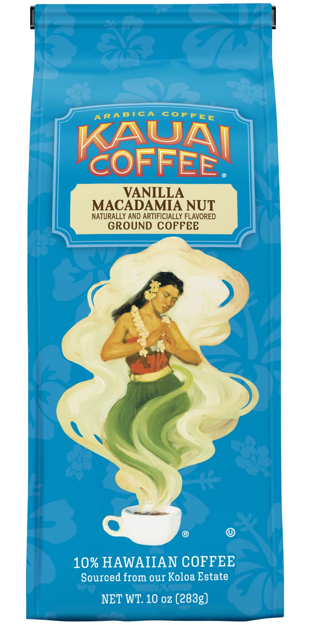 Kauai Coffee Vanilla Macadamia Nut Ground Coffee (10 oz)