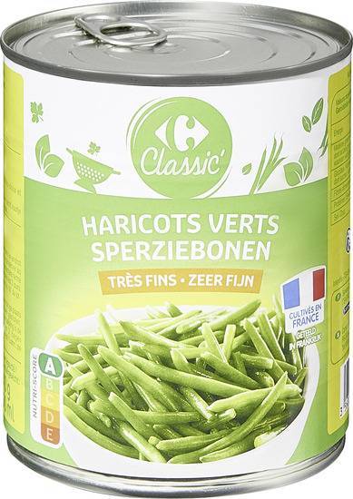 Carrefour Classic' - Haricots verts très fins
