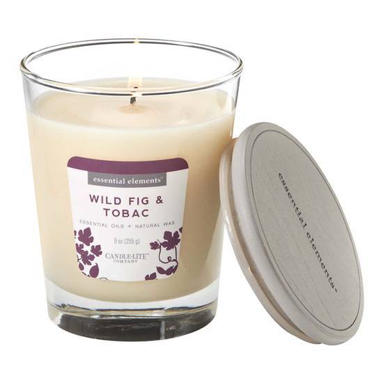 Candle-Lite Ee Wild Fig Tobac Jar Candle, 9 oz