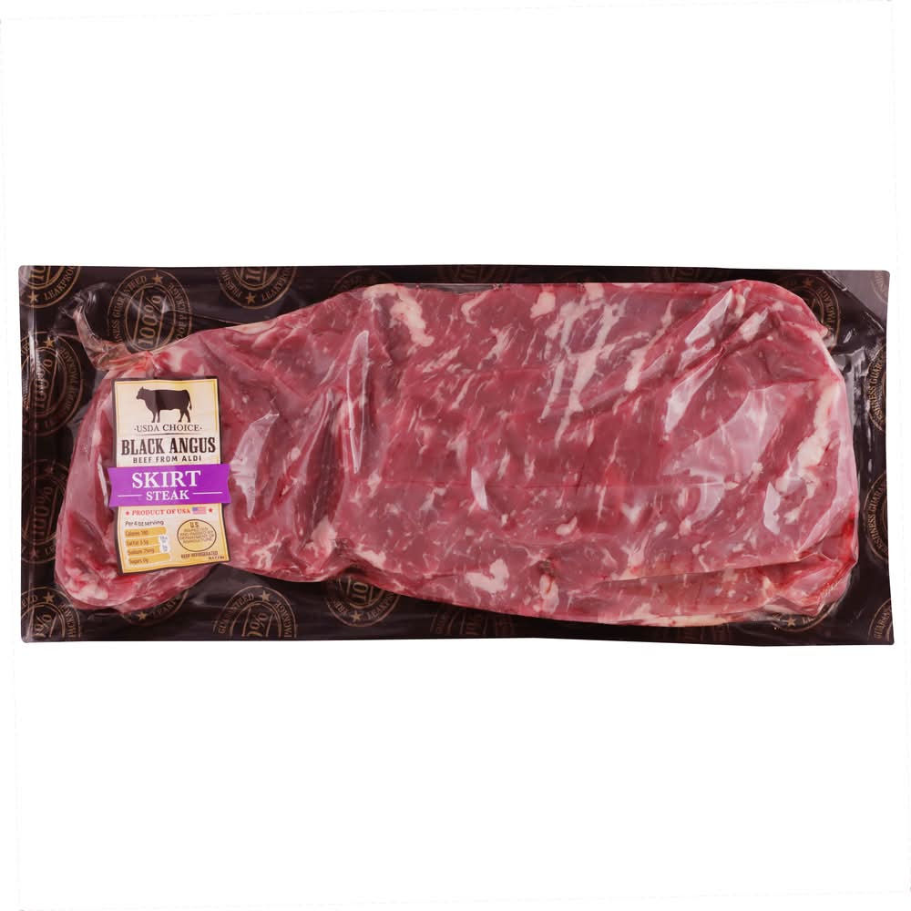 USDA Choice Black Angus Beef Skirt Steak (57.6 g)