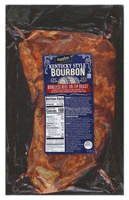 Signature Select Beef Roast Sirloin Tri Tip Kentucky Bourbon (1.75 lbs)