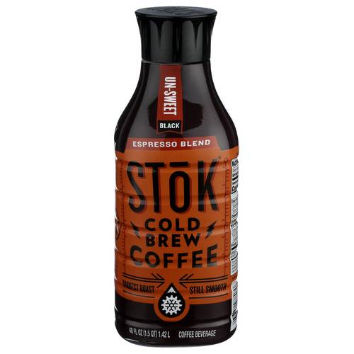 Stok Coffee Espresso Blend Un-Sweet Cold Brew Coffee