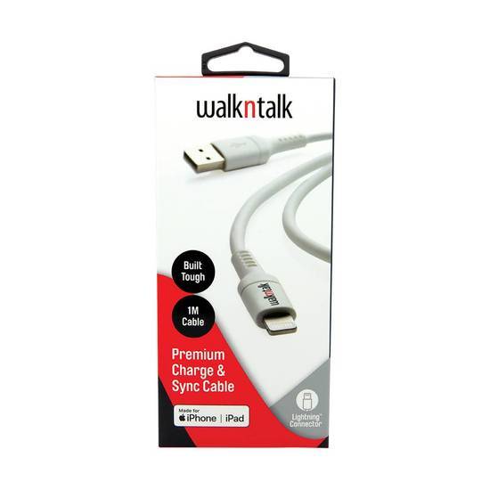 Walk & Talk cabl Lightning White