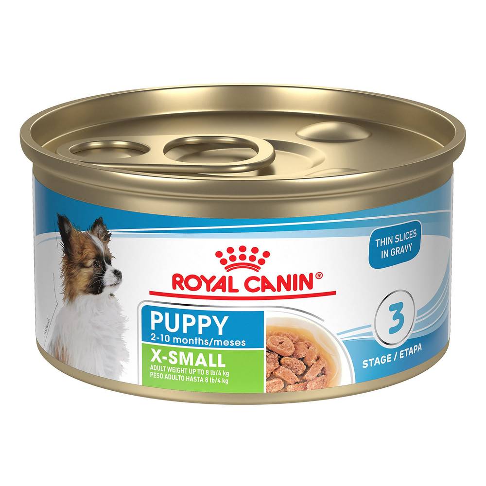 Royal Canin Size Health Nutrition X-Small Breed Puppy Dog Wet Food - 3 oz (Flavor: Chicken, Size: 3 Oz)
