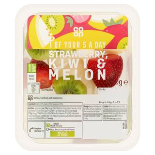 Co-op Strawberry, Kiwi & Melon 220g