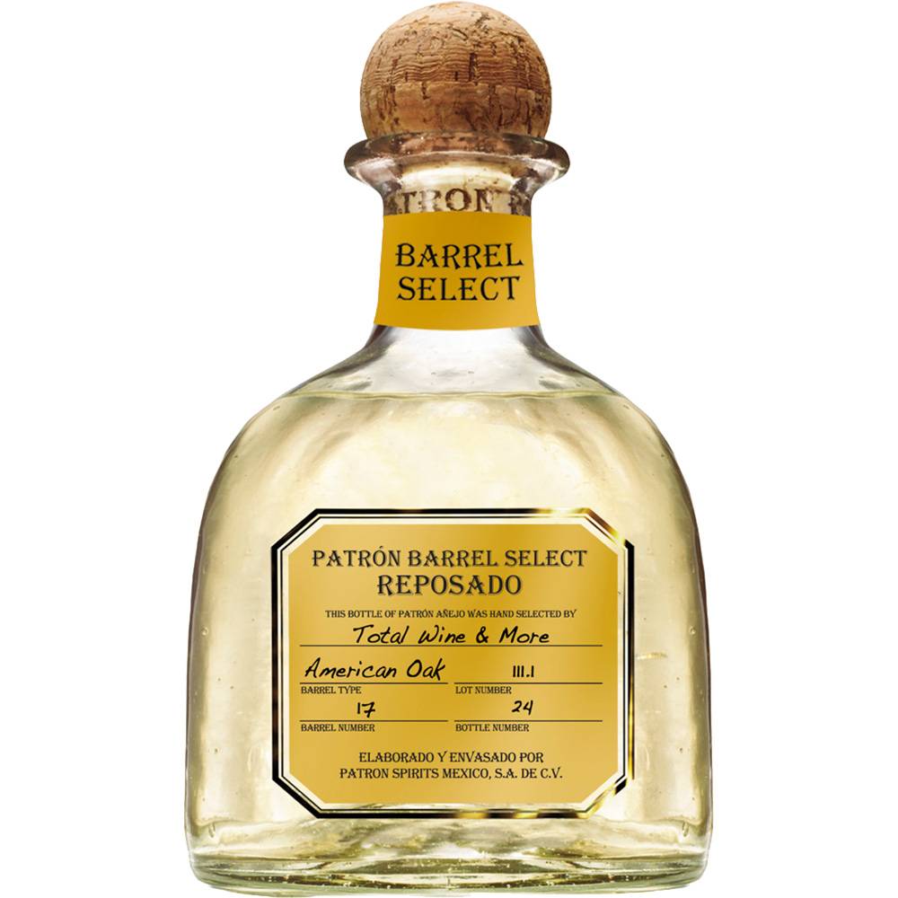Patron Barrel Select Tequila Reposado