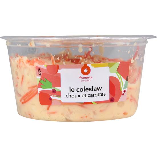 Salade coleslaw Franprix 200g