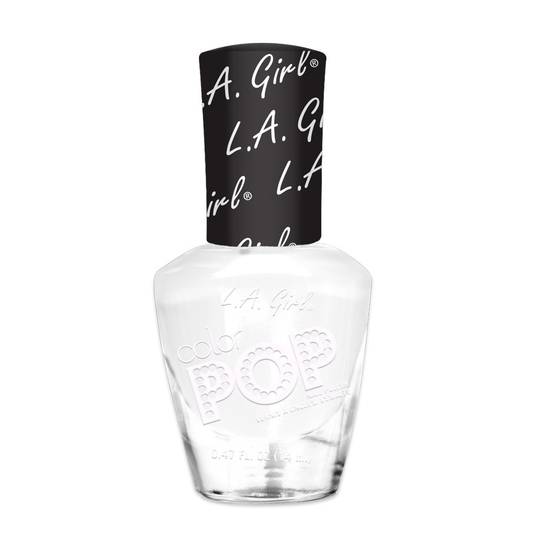 LA Girl Color POP Nail Polish White On (0.47 oz)