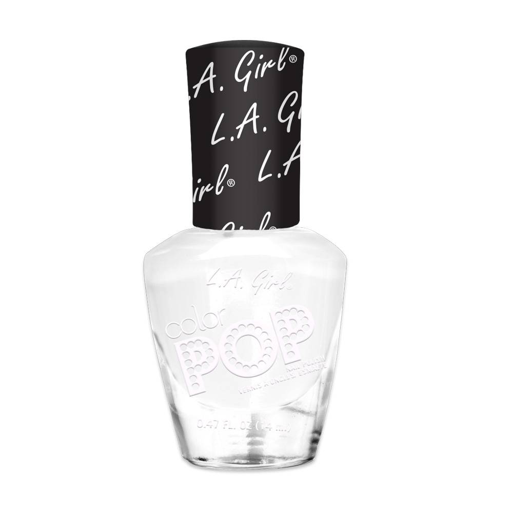 L.A. Girl Color Pop Nail Polish, White On (0.47 fl oz)