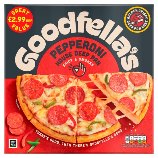 Goodfella's Pepperoni House Deep Pan Pizza (411g)