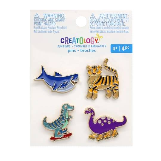 Animals Enamel Pins Set By Creatology