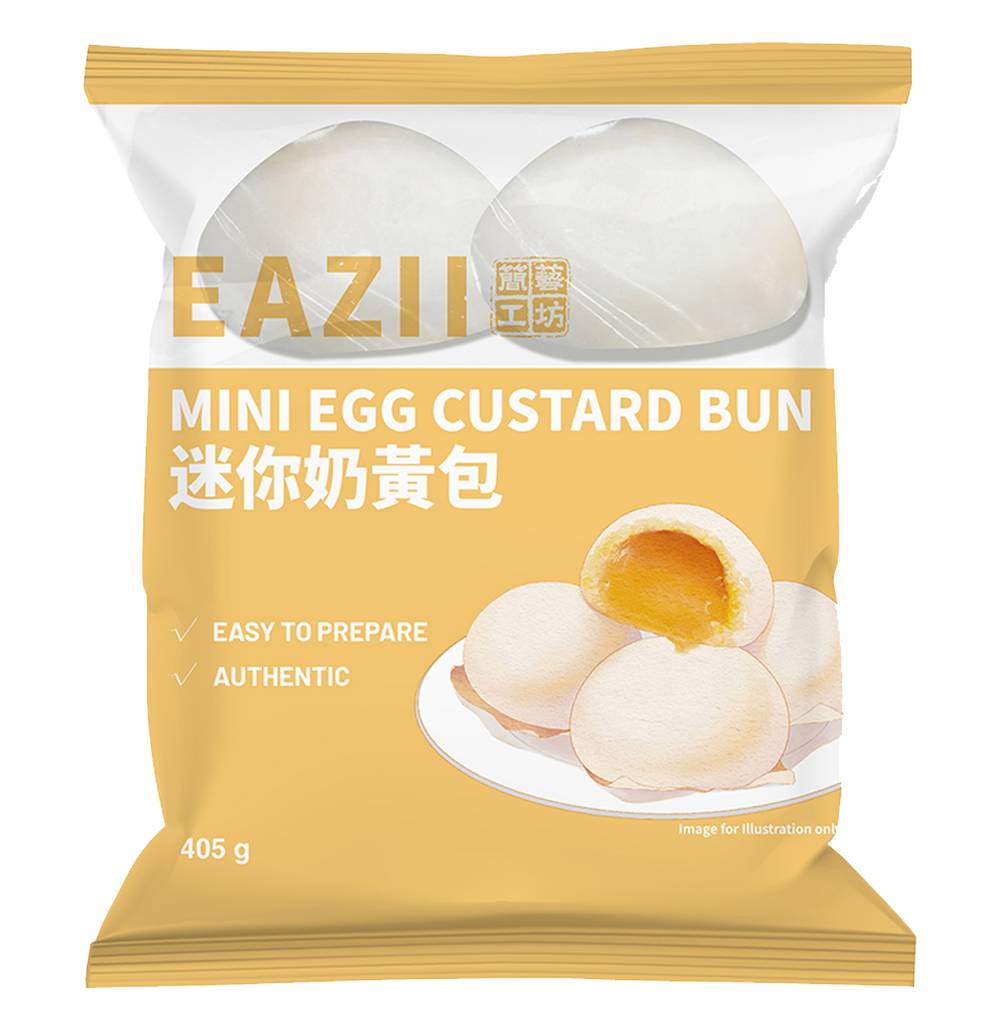 Eazii Mini Bun, Egg Custard (405g)